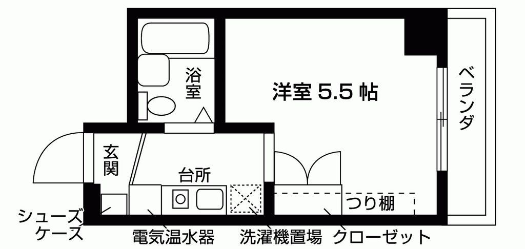 カレッジハイツ津田沼の間取り