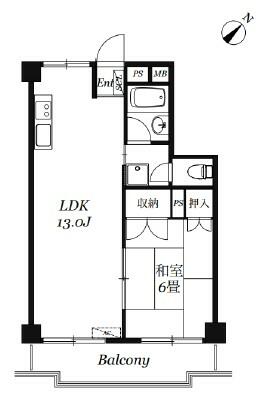 セリシール盛岡南大通の間取り