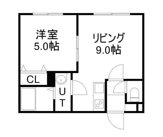 プルメリア栄通の間取り