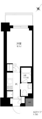 【プライマル勝どきの間取り】