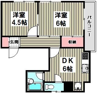 ハウゼ井上の間取り