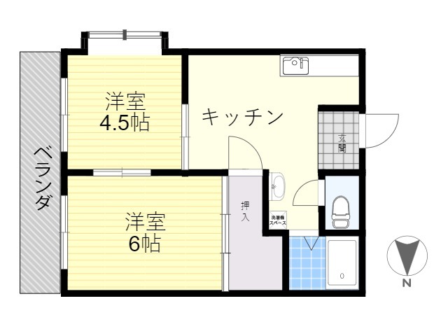 ファミール菊池の間取り