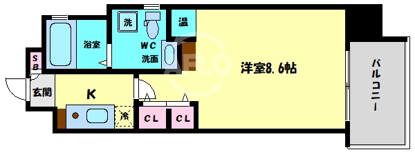 グラマシー京橋の間取り