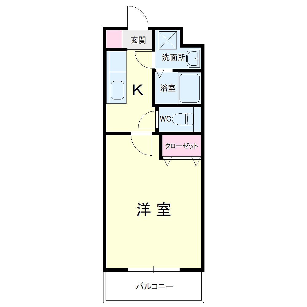 高御所ロイヤルマンションの間取り