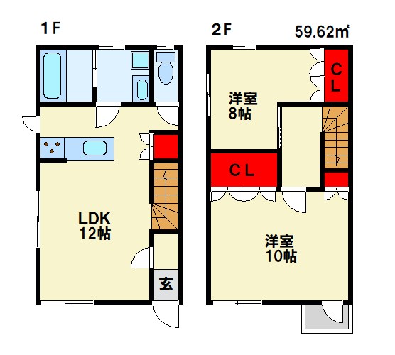 プチメゾン茶屋町IIの間取り