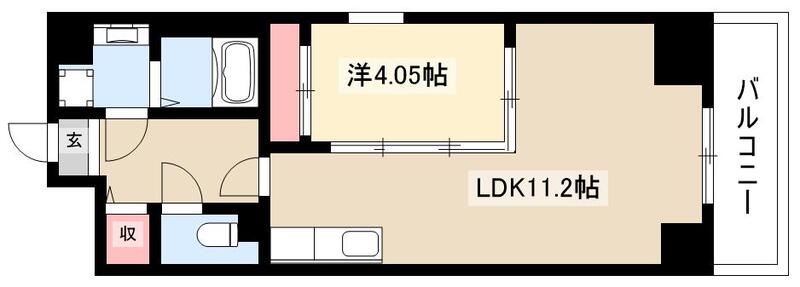 S-FORT北千種の間取り