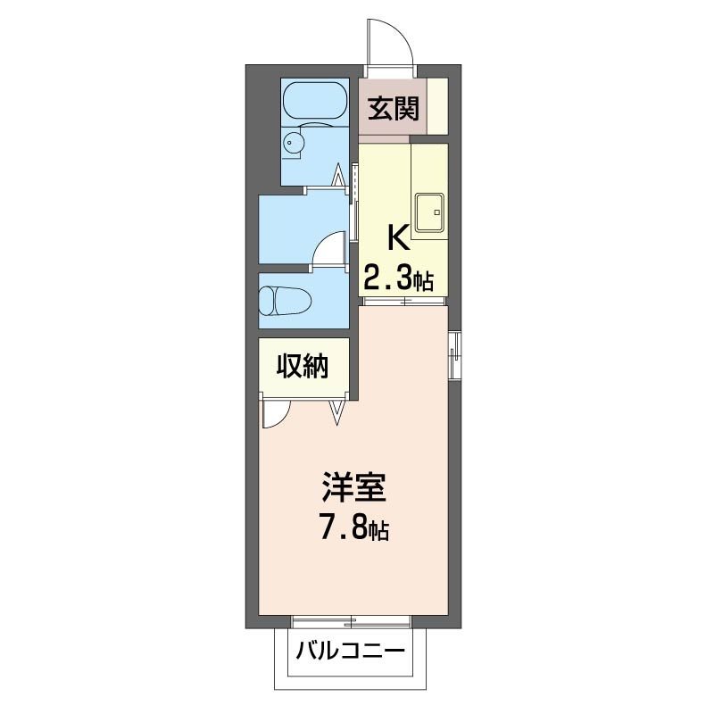 プログレスＡの間取り