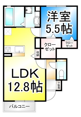 ジラソーレの間取り