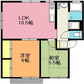 シティハイム野崎の間取り