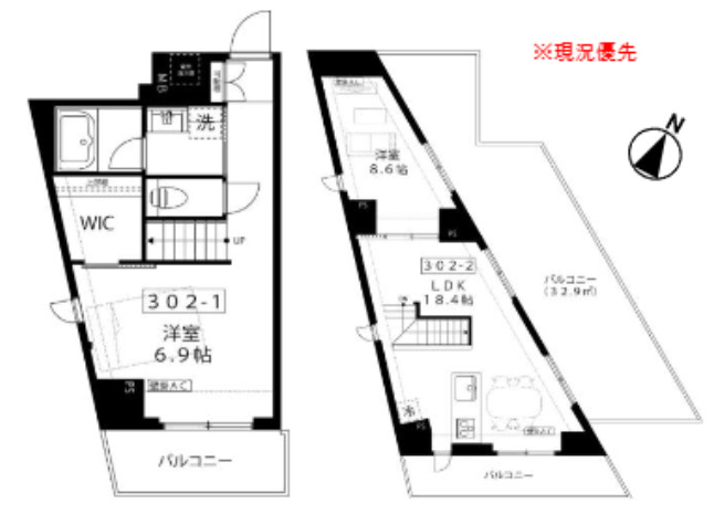 ルーナ　ピィエナ代々木上原の間取り