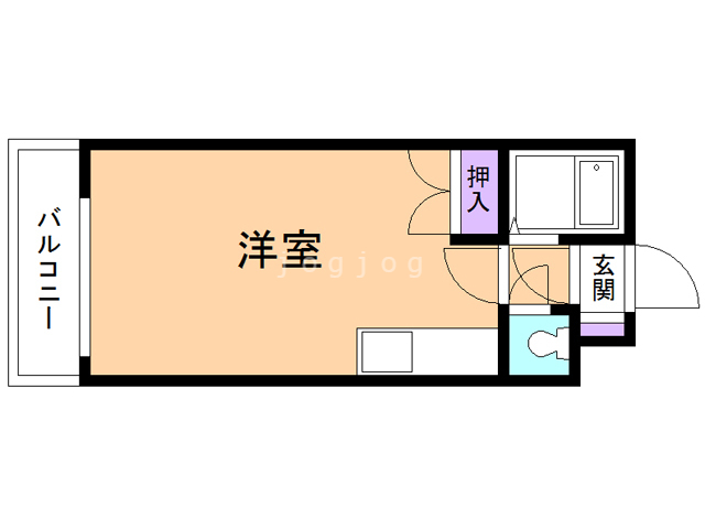 石狩郡当別町弥生のマンションの間取り