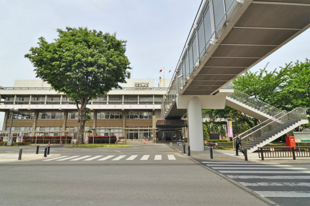 【東松山市松葉町のアパートの役所】