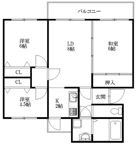 ドムハコダの間取り