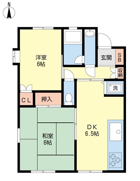 ハイム・シンフォニーの間取り