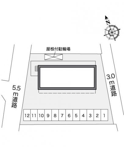 【レオパレスナチュールの庭】