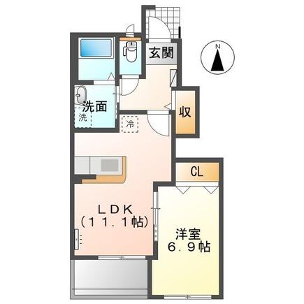 ソレイユ元山町I・IIの間取り写真