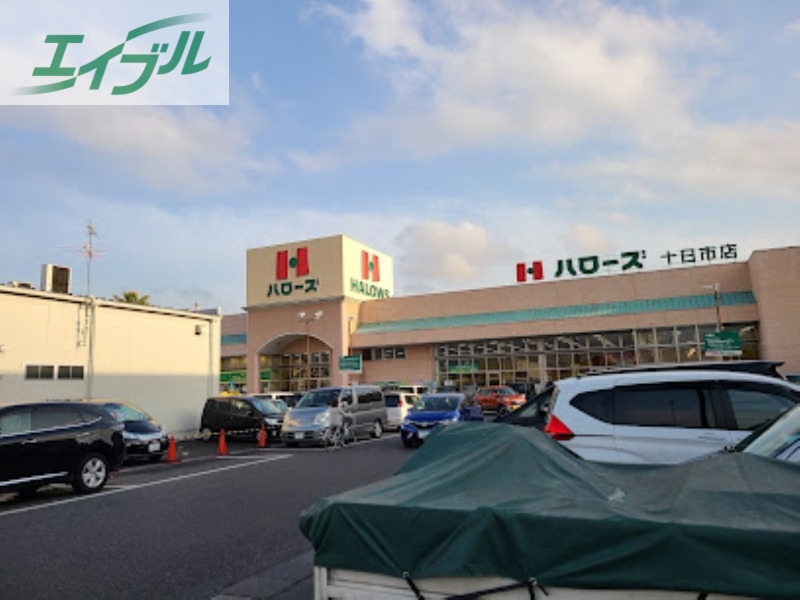 スーパー　ハローズ十日市店（スーパー）まで721m