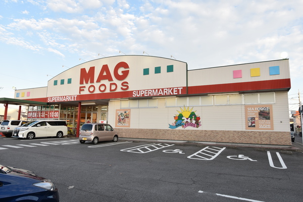 スーパー　マグフーズ六ツ美店（スーパー）まで686m