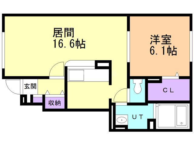 サニーハウスの間取り