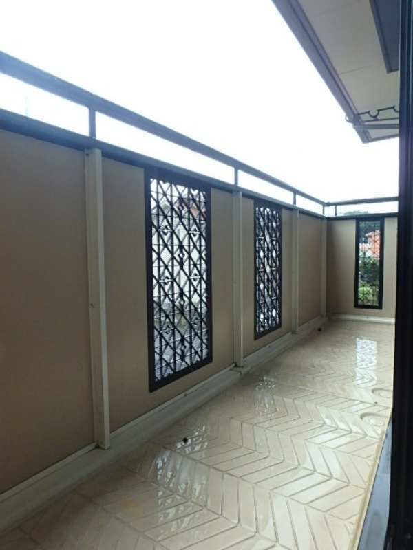 バルコニー　図面と現状に相違がある場合には現状を優先