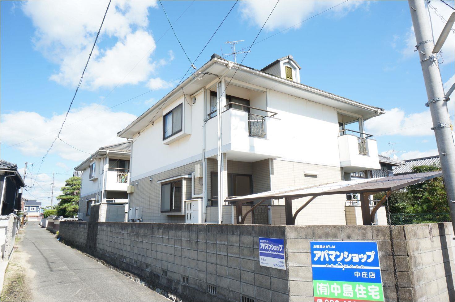 建物外観　☆8帖の広々とした1Kのアパートです☆