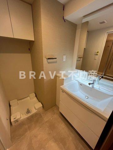 洗面設備　【S-RESIDENCE松屋町asence】使いやすい洗面所