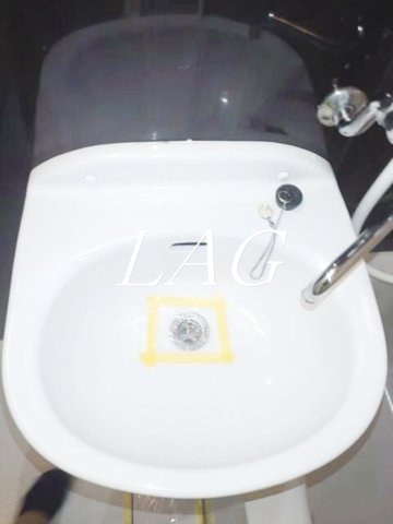 洗面設備　洗面台です。