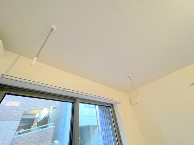 庭　★雨の日も安心の室内物干しフック★