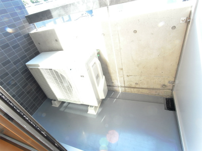 バルコニー　広々としたバルコニーです