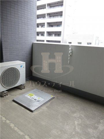 バルコニー　広々としたバルコニーです