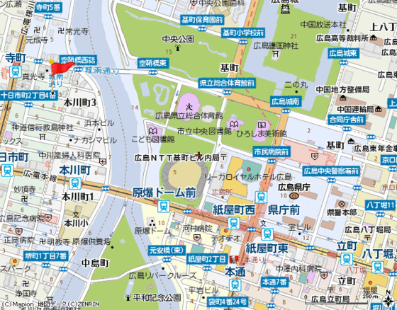 小学校　広島市立本川小学校（小学校）まで593m