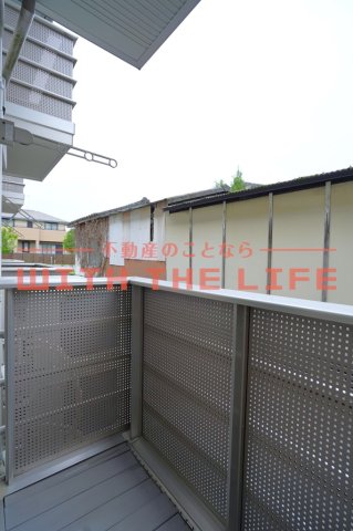 バルコニー　落ち着いた時間を過ごせるバルコニーです