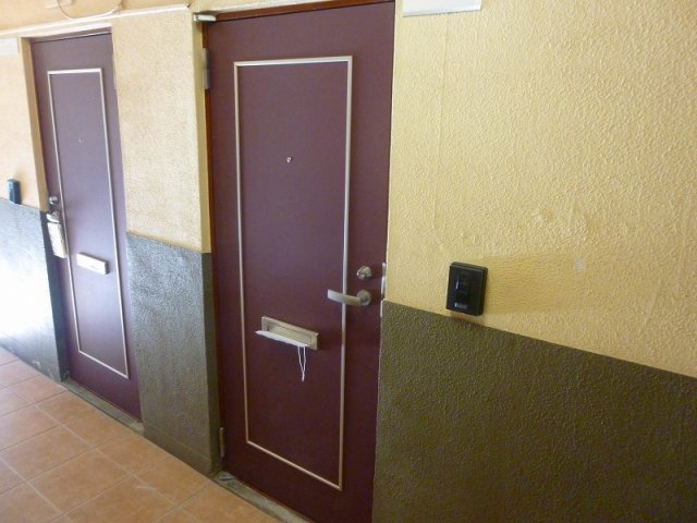 玄関　月村マンションNo1の玄関