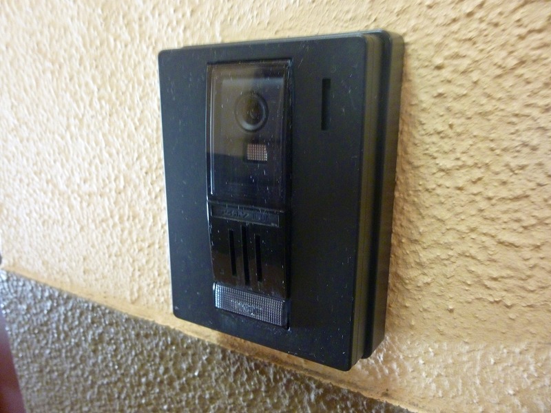 セキュリティ　月村マンションNo1のカメラ付きインターホン