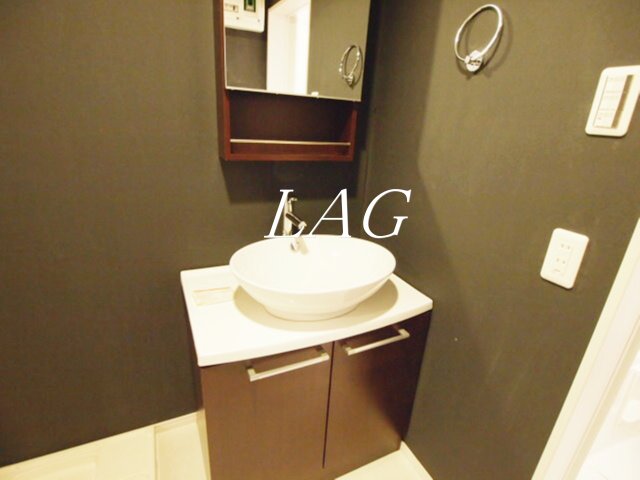 洗面設備　洗面台です。