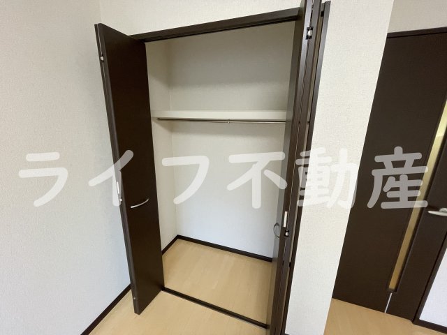 収納　たっぷりとした収納スペースです