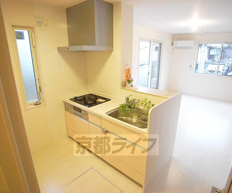 キッチン　憧れのカウンターです。