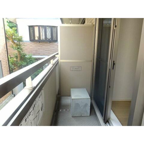 バルコニー　人目が気にならないバルコニー♪