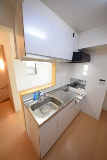 キッチン　二口コンロ設置可能