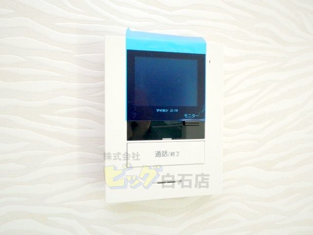 セキュリティ　モニター付きインターホン完備しています♪