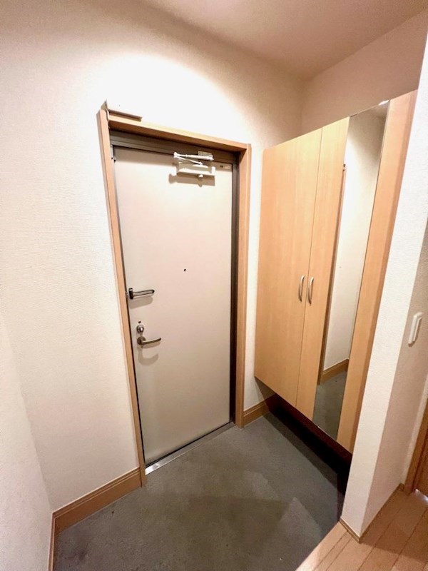 玄関　シューズボックス付きの玄関