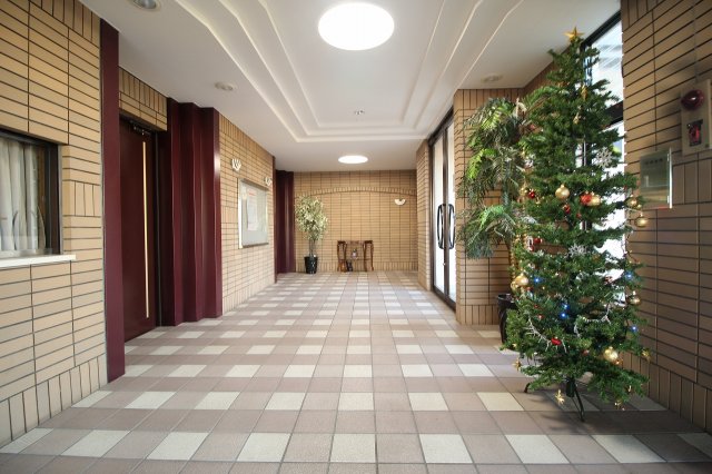 ロビー　落ち着いたロビーです