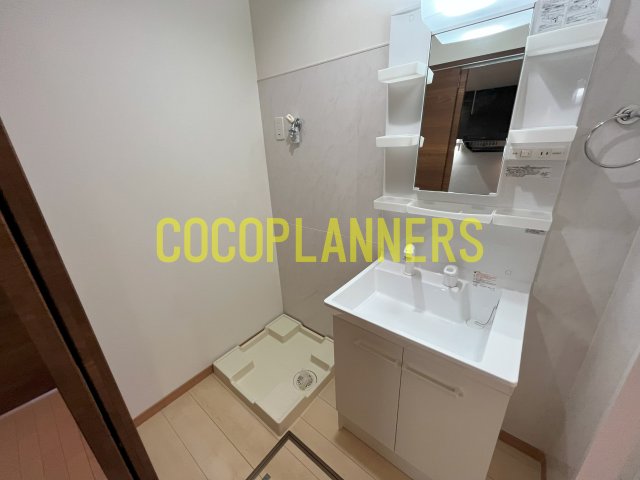 洗面設備　※別号室の写真です。現況優先となります。