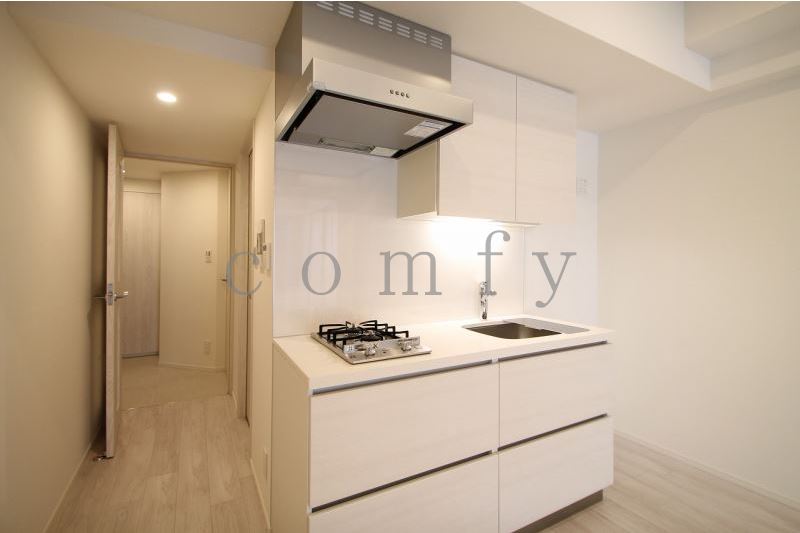 キッチン　システムキッチン二口コンロ