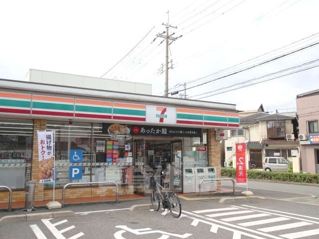 コンビニ　セブンイレブン　大阪塚本6丁目店（コンビニ）まで518m