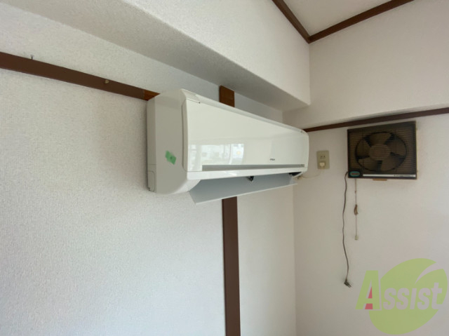 その他設備　エアコンが付いているので夏も冬も快適ですね～