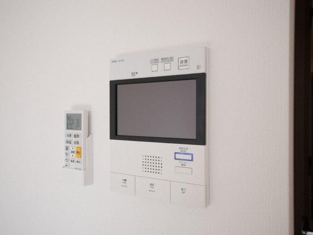 セキュリティ　モニター付きインターホンです