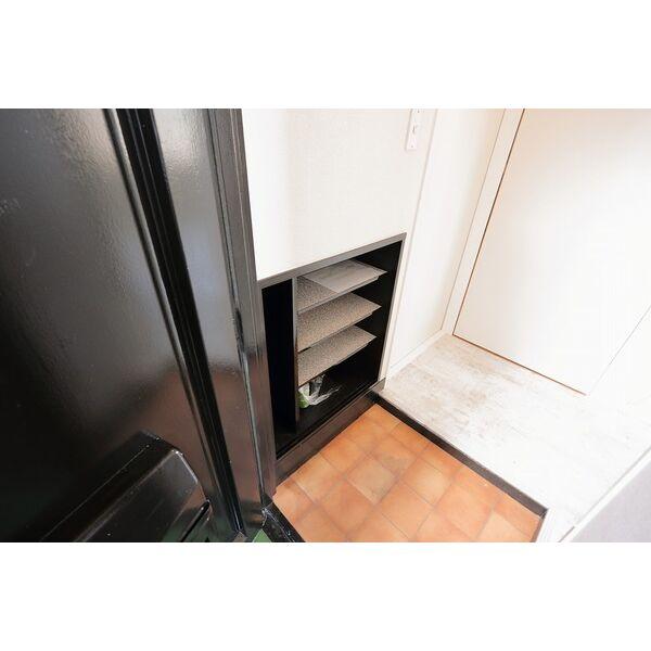 玄関　４０１号の部屋です