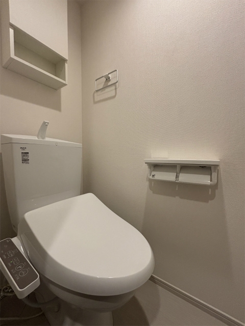 トイレ　ゆったりとした空間のトイレです