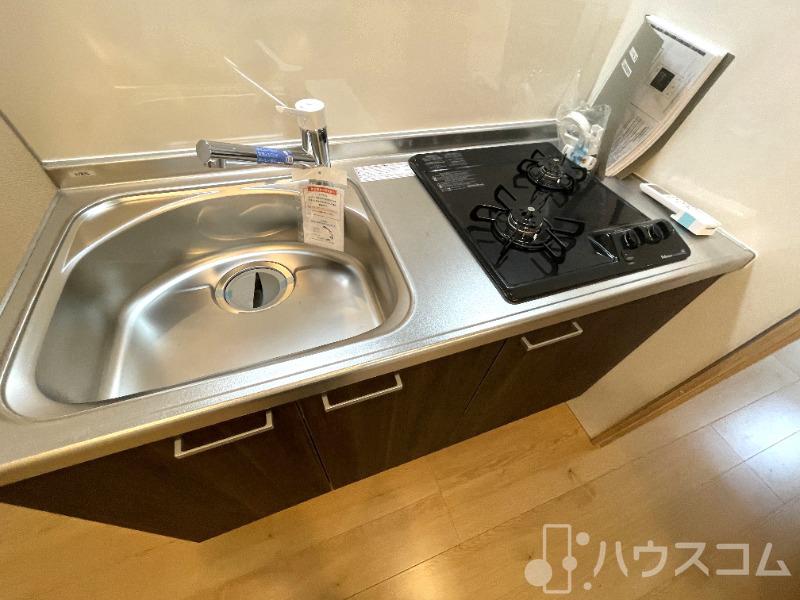 キッチン　２口ガスコンロです！